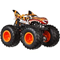 Los mejores  - Hot Wheels Monster Trucks coches de juguetes 1:64 Bone Shaker (Mattel GNJ57) - colores-modelos surtidos